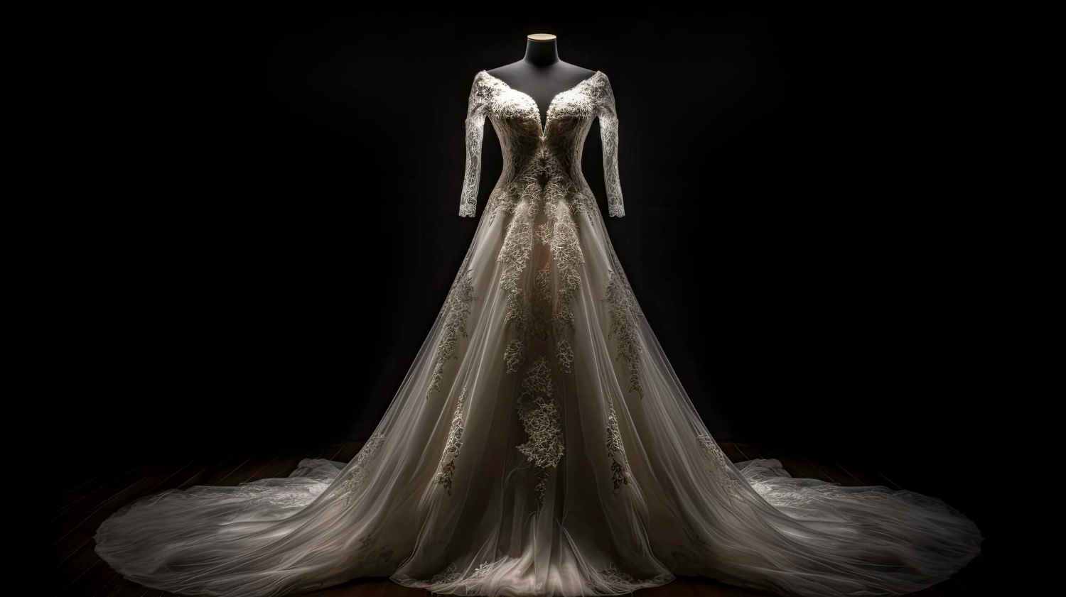 designer wedding gown